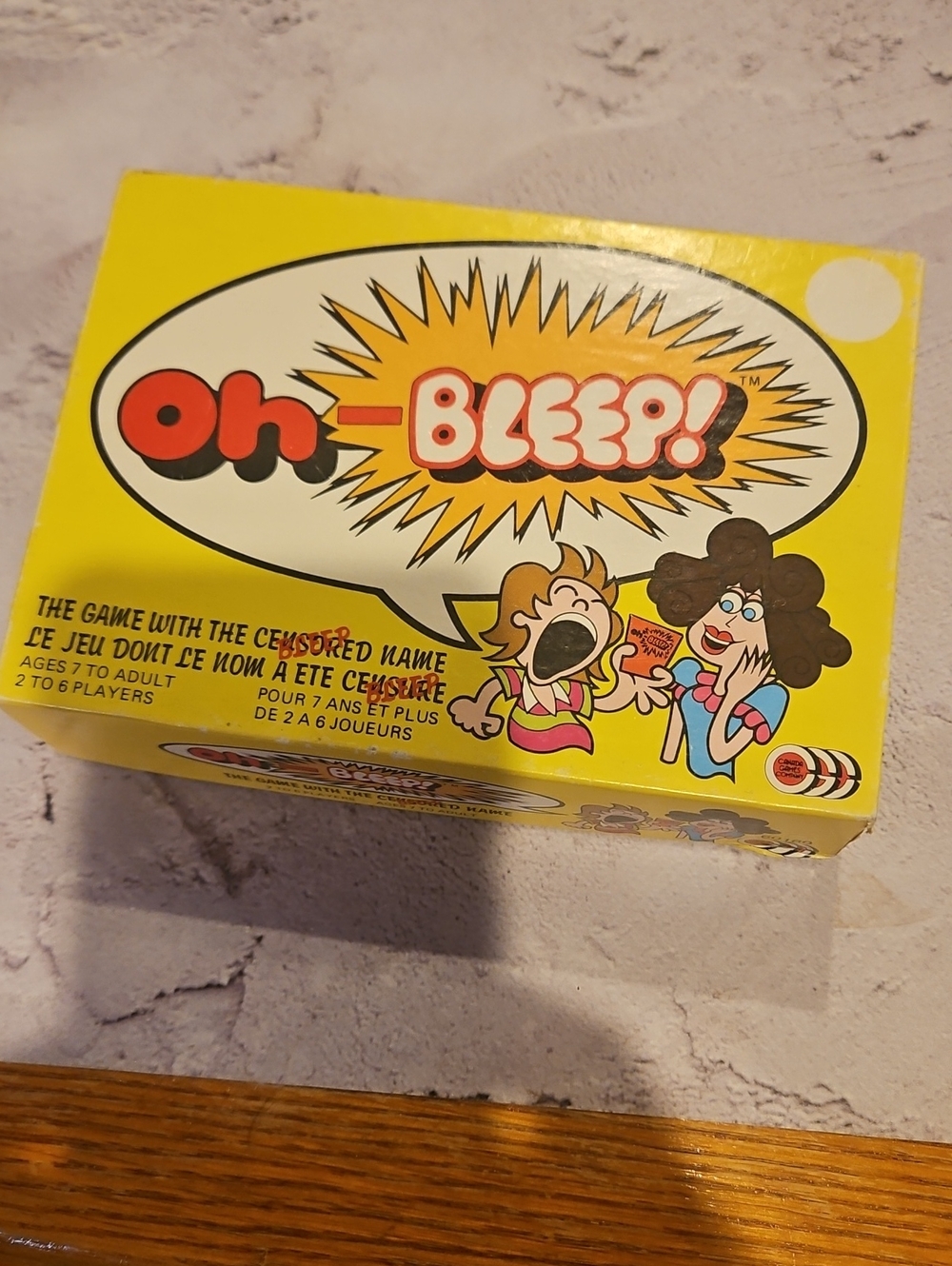 🌟3/$25🌟 As an out-of-print, niche vintage board game from 1982, "Oh-Bleep!"